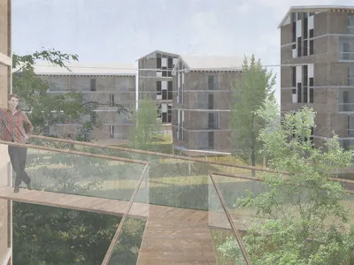 Behind the Walls: A Prison Reimagined as Biophilic Campus for Reintegration