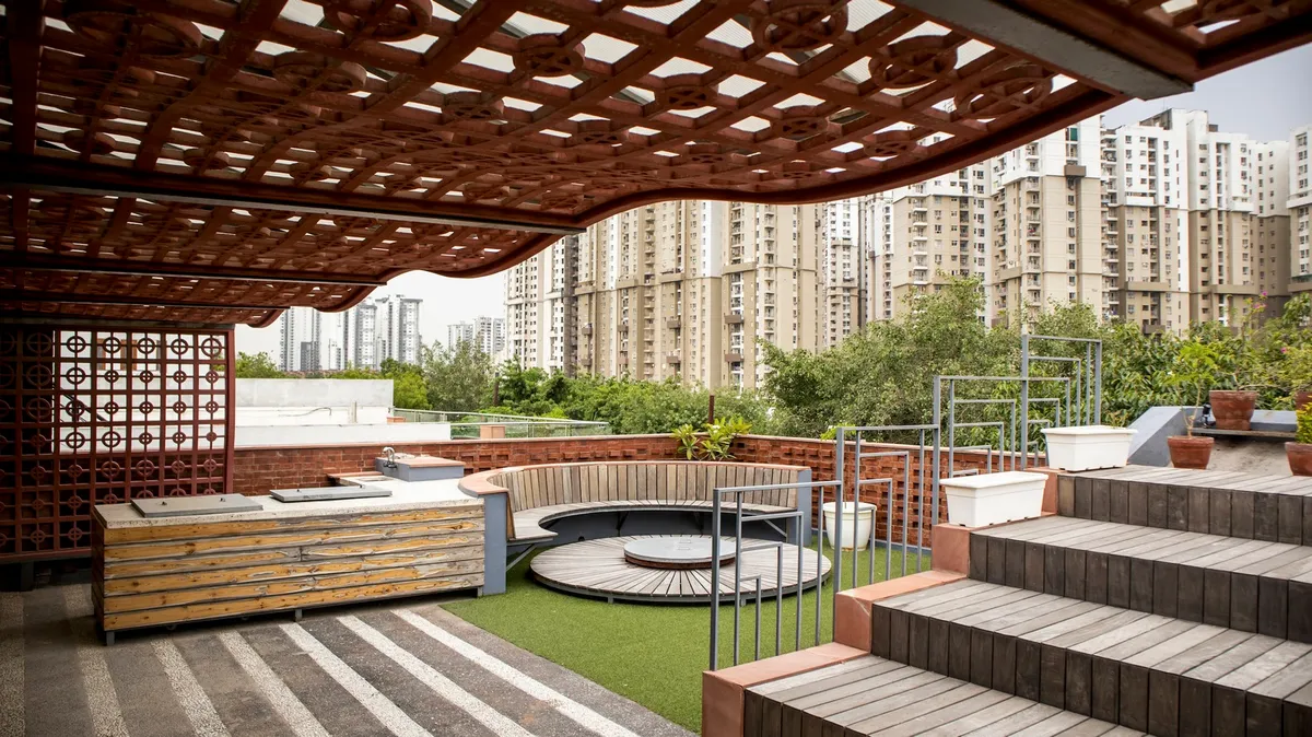 Bricks@47 House by Design Plus: A Sustainable Family Retreat in Noida