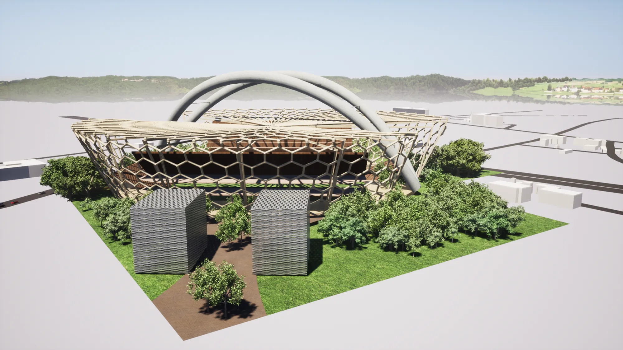 New Life Stadium: Rethinking Sports Architecture as Year-Round Urban Infrastructure