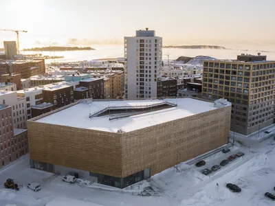 Saukonlaituri Parking Facility by ALA Architects: A Green, Multi-Functional Urban Infrastructure in the Heart of Helsinki