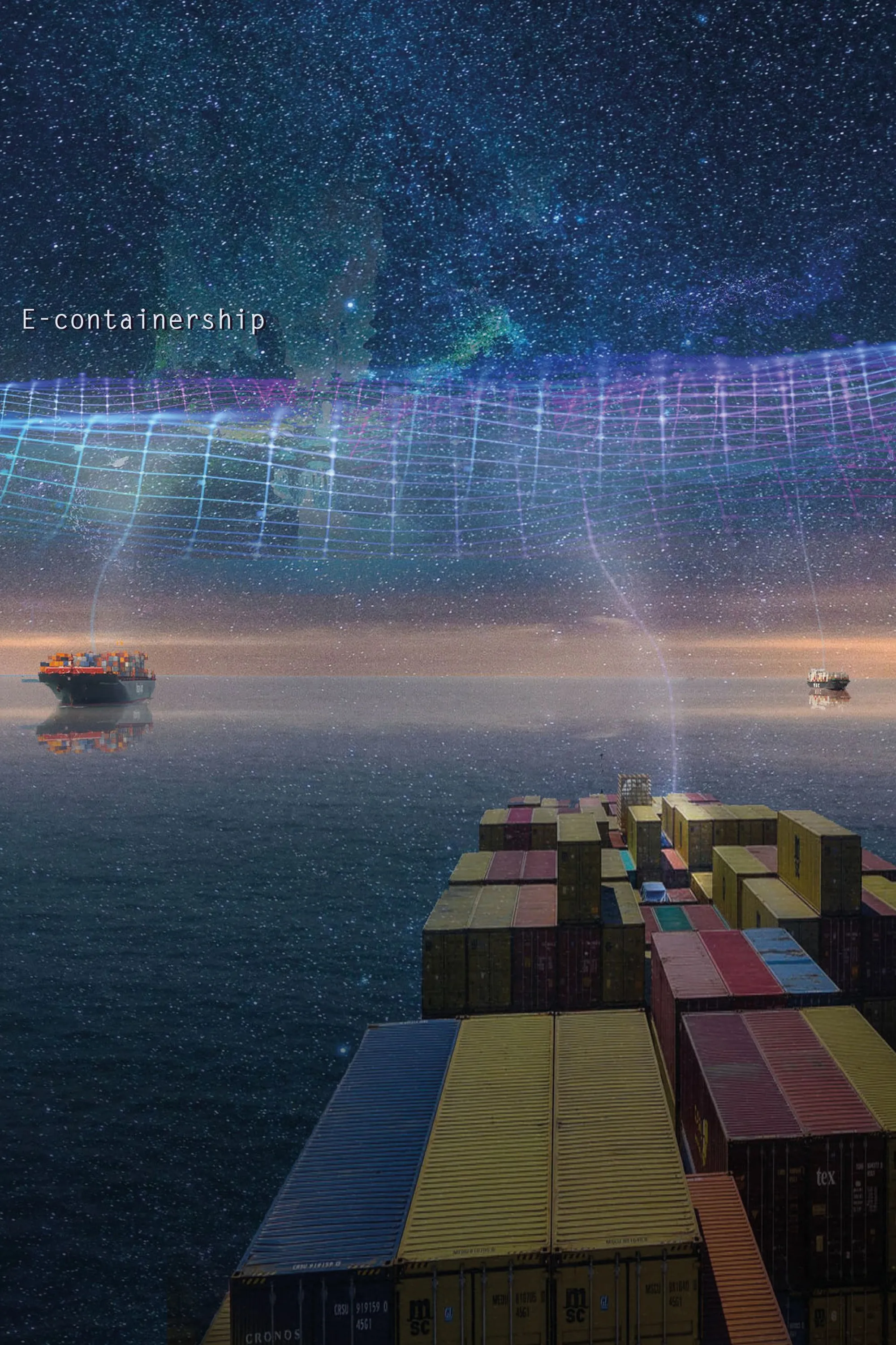 E-Containership: Cargo Ships Become Floating E-Sports Arenas in a Modular Future