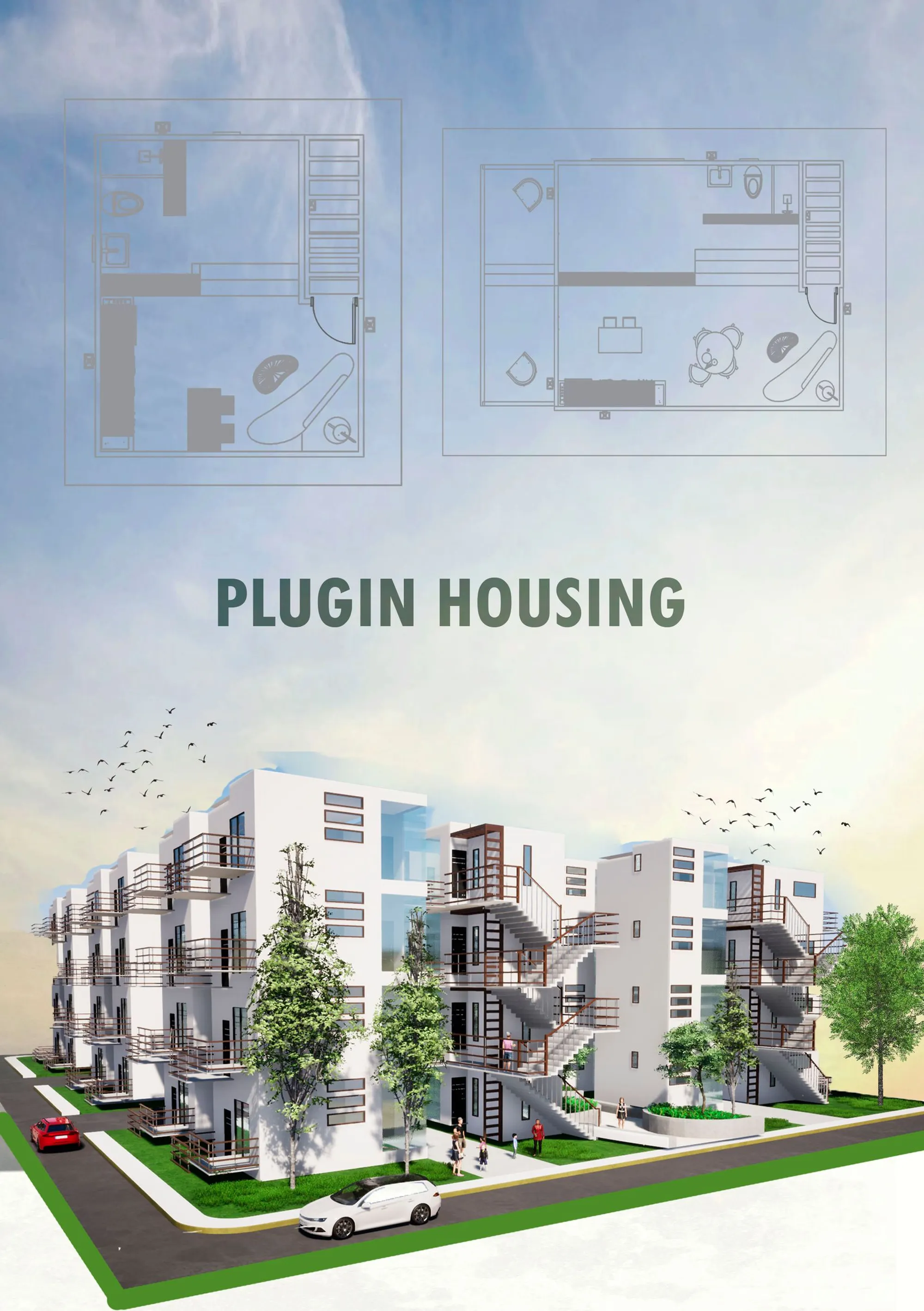 CALEM Plugin Housing: Modular Tranquility on a 4000 m² Bangalore Plot