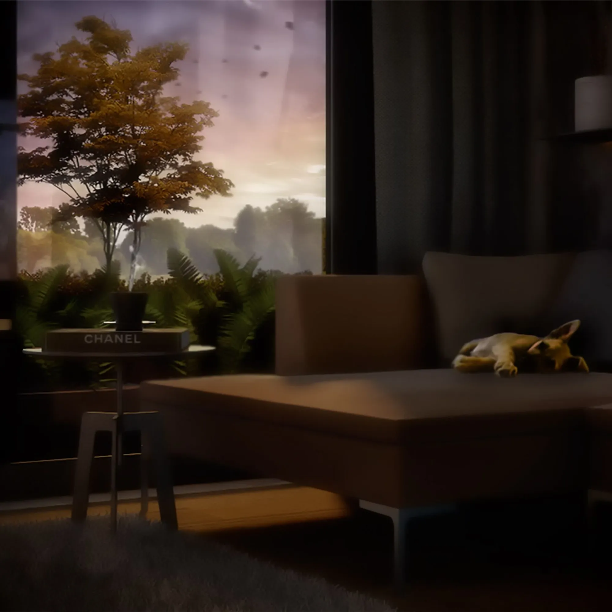 Researches Part One: Biophilic Interiors Shaped by Light Simulation and Natural Form
