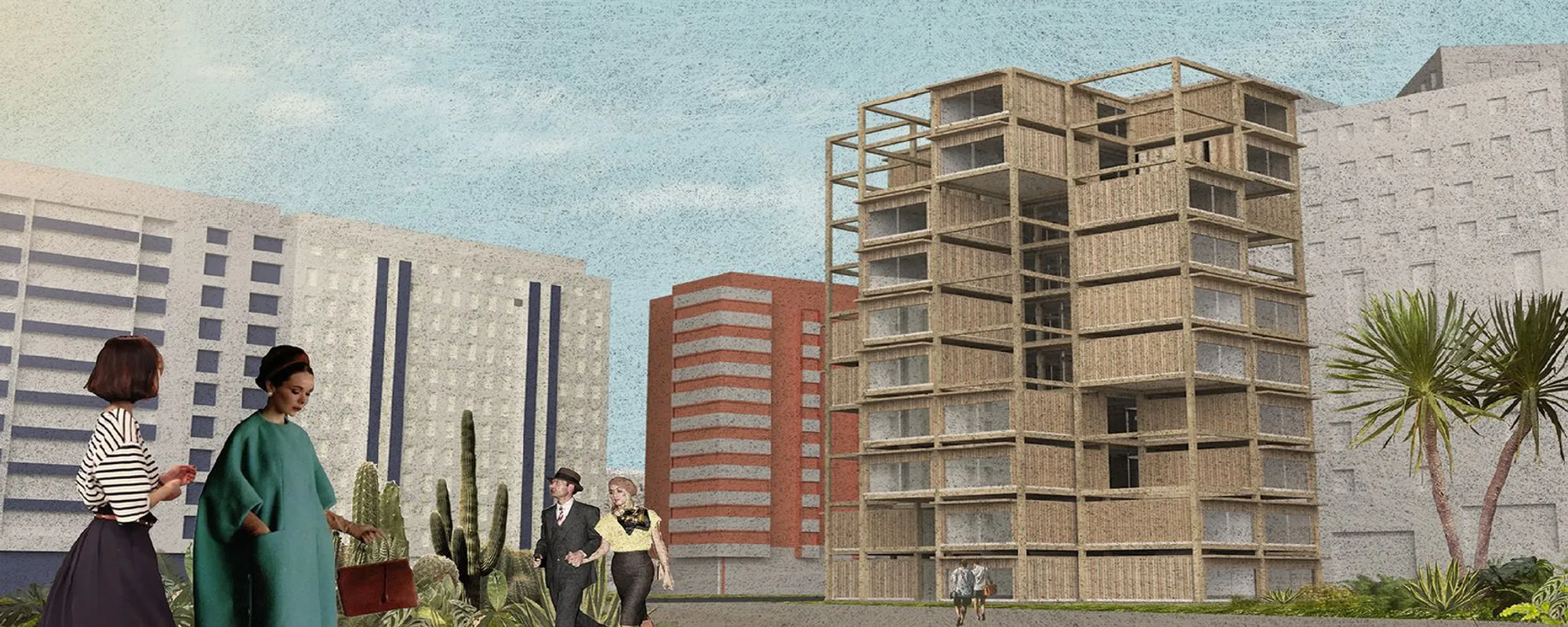 Make (A) Room: Modular Timber Housing for Valencia's Urban Nomads