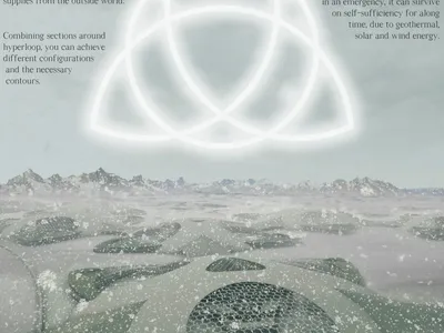 ARC Arctic: Modular Domed Settlements for Ellesmere Island's Polar Extremes