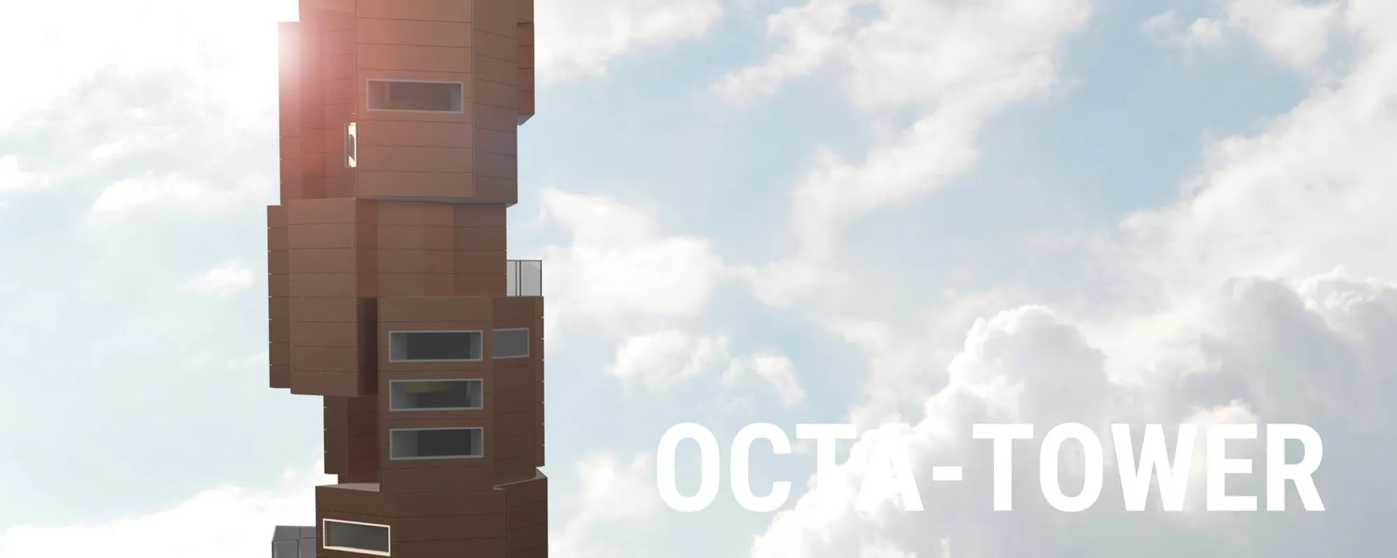 Octa-Tower: Modular Housing Designed to Never Expire