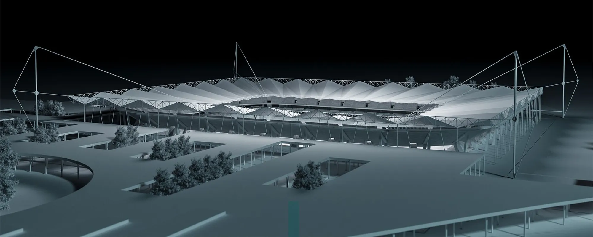 InsideOut: A Stadium That Dissolves Into the City Grid
