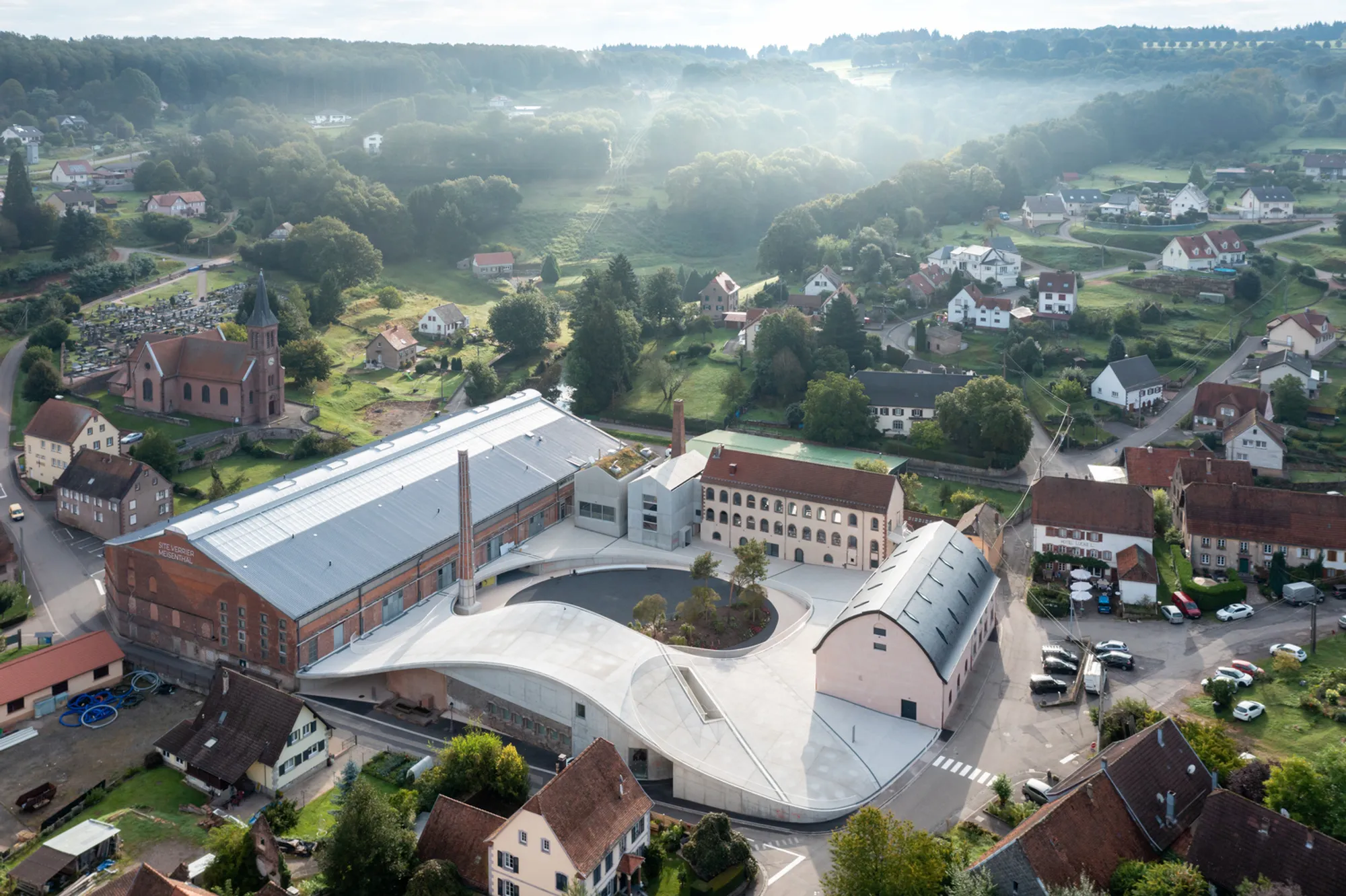 Site Verrier de Meisenthal by SO-IL + FREAKS Architecture