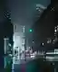 City lights guide us into the night
