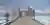 This architectural image showcases a modern pier structure with minimalist design elements. The pier