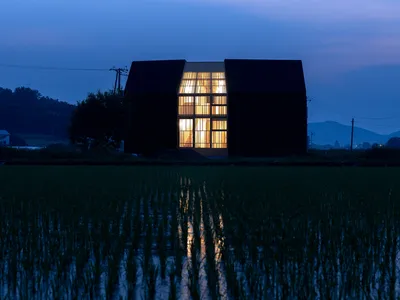 Florian Busch Architects Splits a Net-Zero House in Two to Harvest Hokkaido's Energy