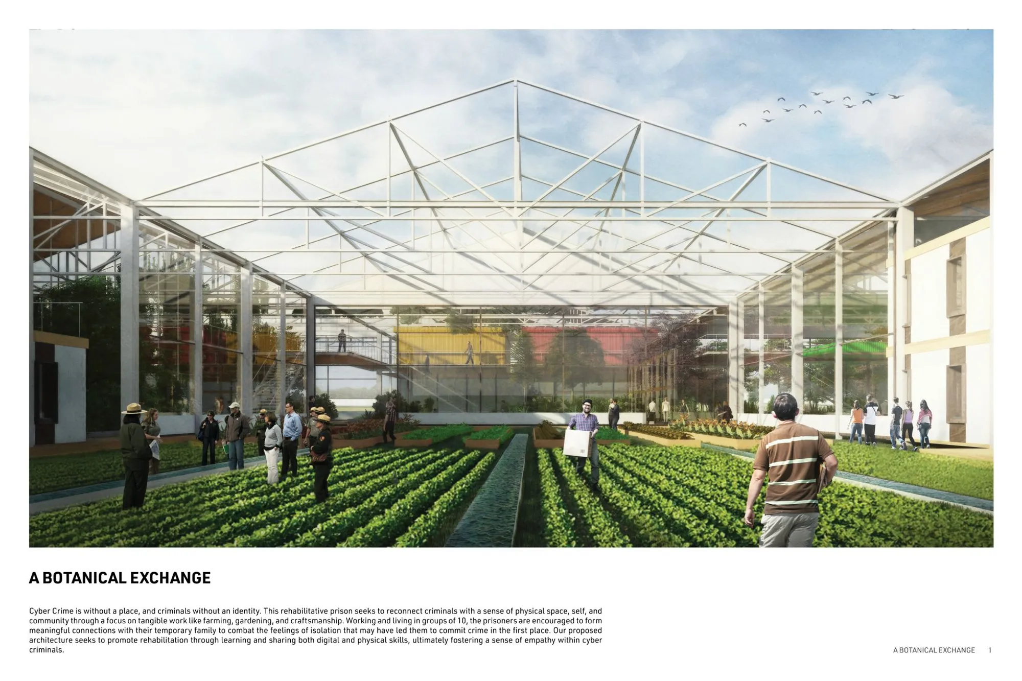 A Botanical Exchange: A Prison Campus Where Agriculture Replaces Confinement