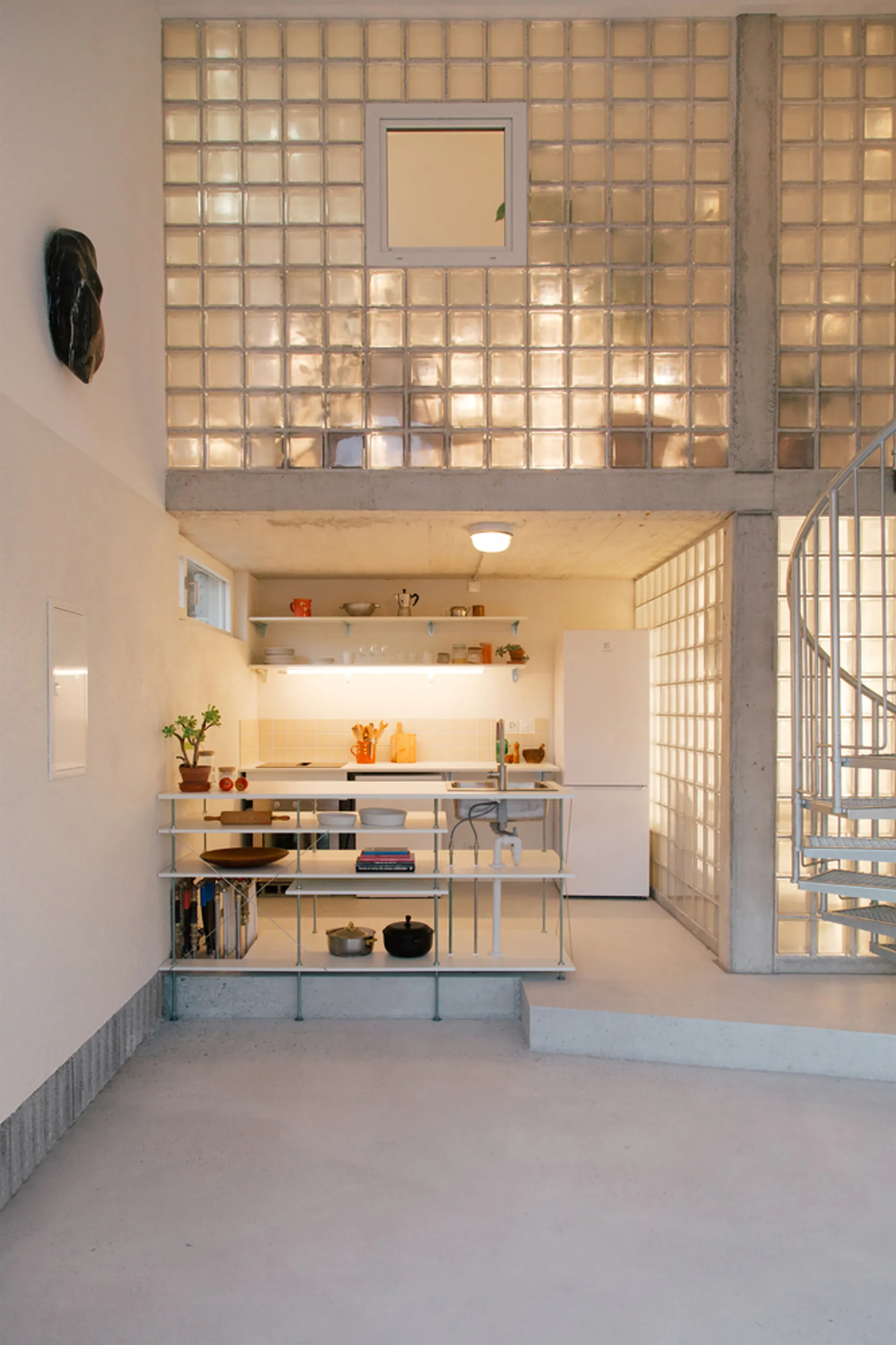 Associati Converts a Tiny Swiss Annex into a 75-Square-Meter Modernist Dwelling