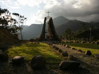 Jimenez Arquitectos and FB+ Estudio Build a Chapel from Salvaged Tiles in Ecuador's Andean Highlands