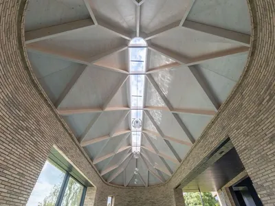 Klas Hyllén Architecture Builds a Monastic Pool House on a Warwickshire Hilltop