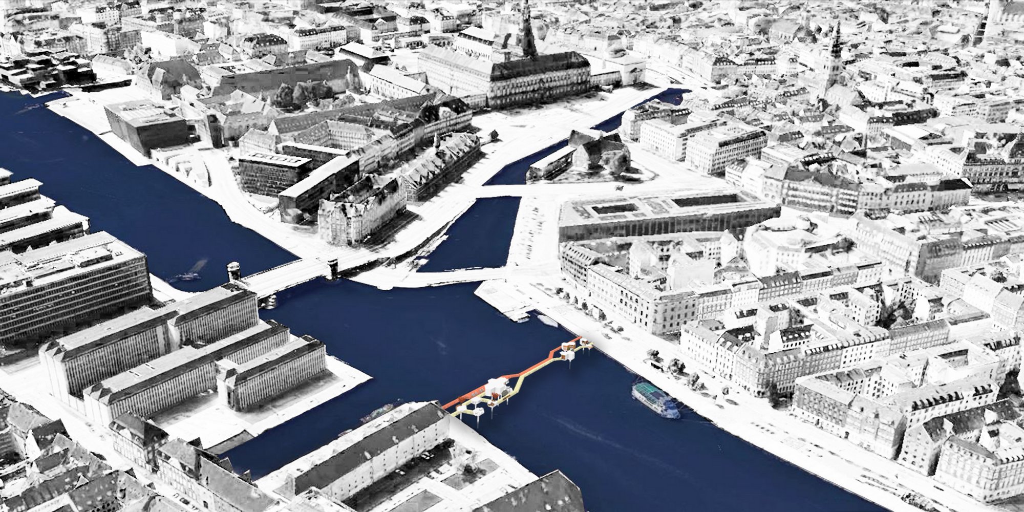 Tessellate: A Modular Bridge That Becomes a Public Living Room Over Water
