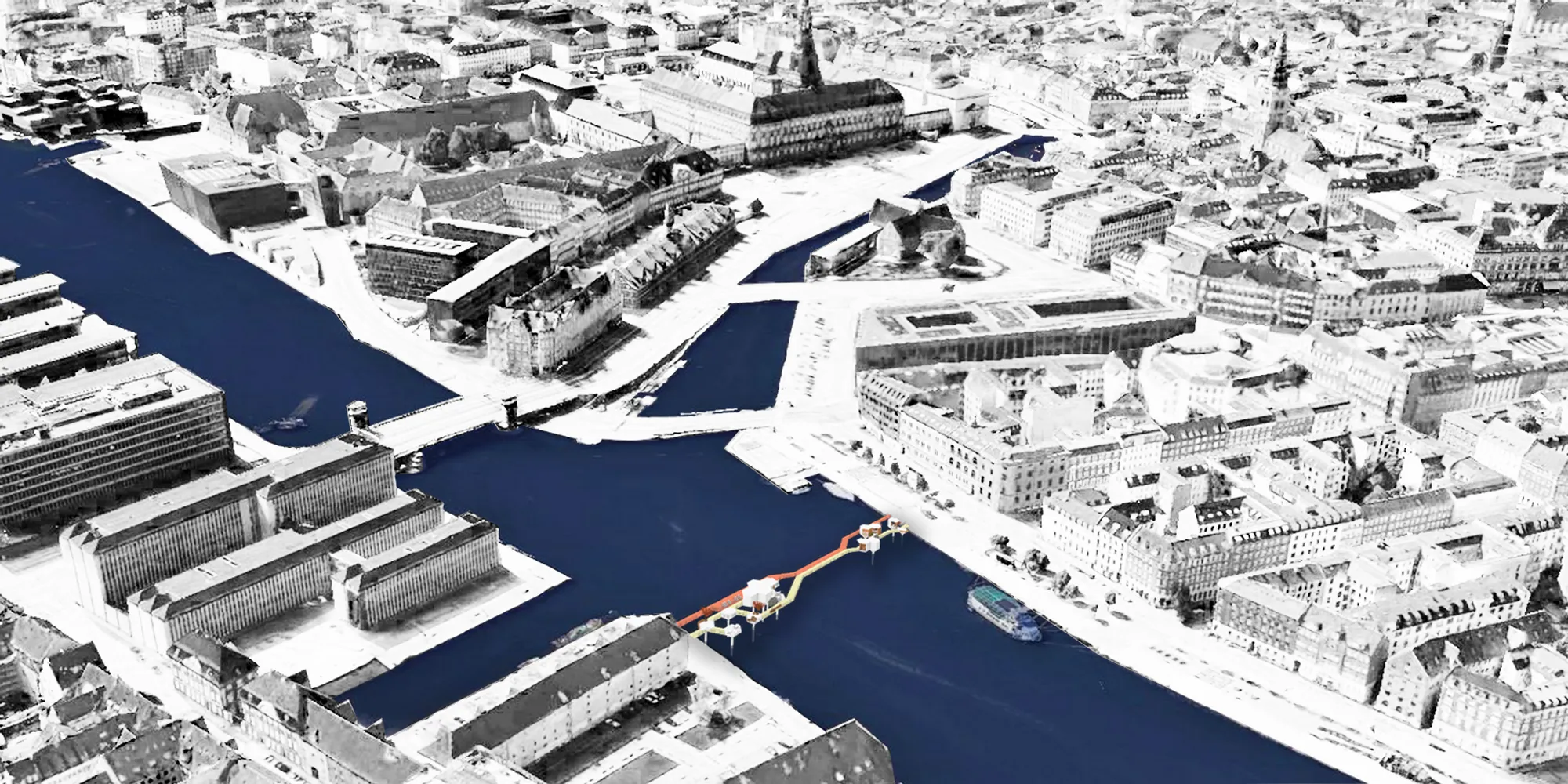 Tessellate: A Modular Bridge That Becomes a Public Living Room Over Water
