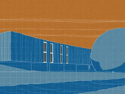 Dark Side of the Moon: Where Cosmic Gravity Becomes Architecture