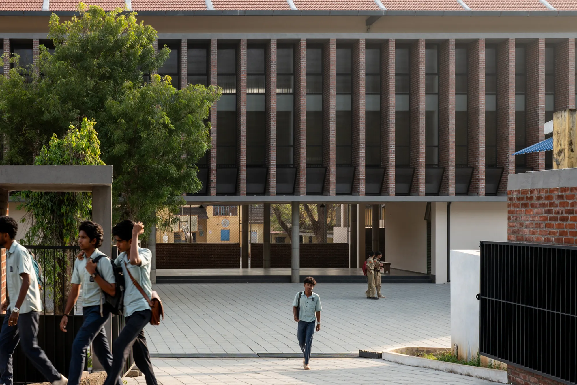 Studio Acis Rebuilds a 1941 Kerala School Around Courtyards, Brick Screens, and Passive Cooling
