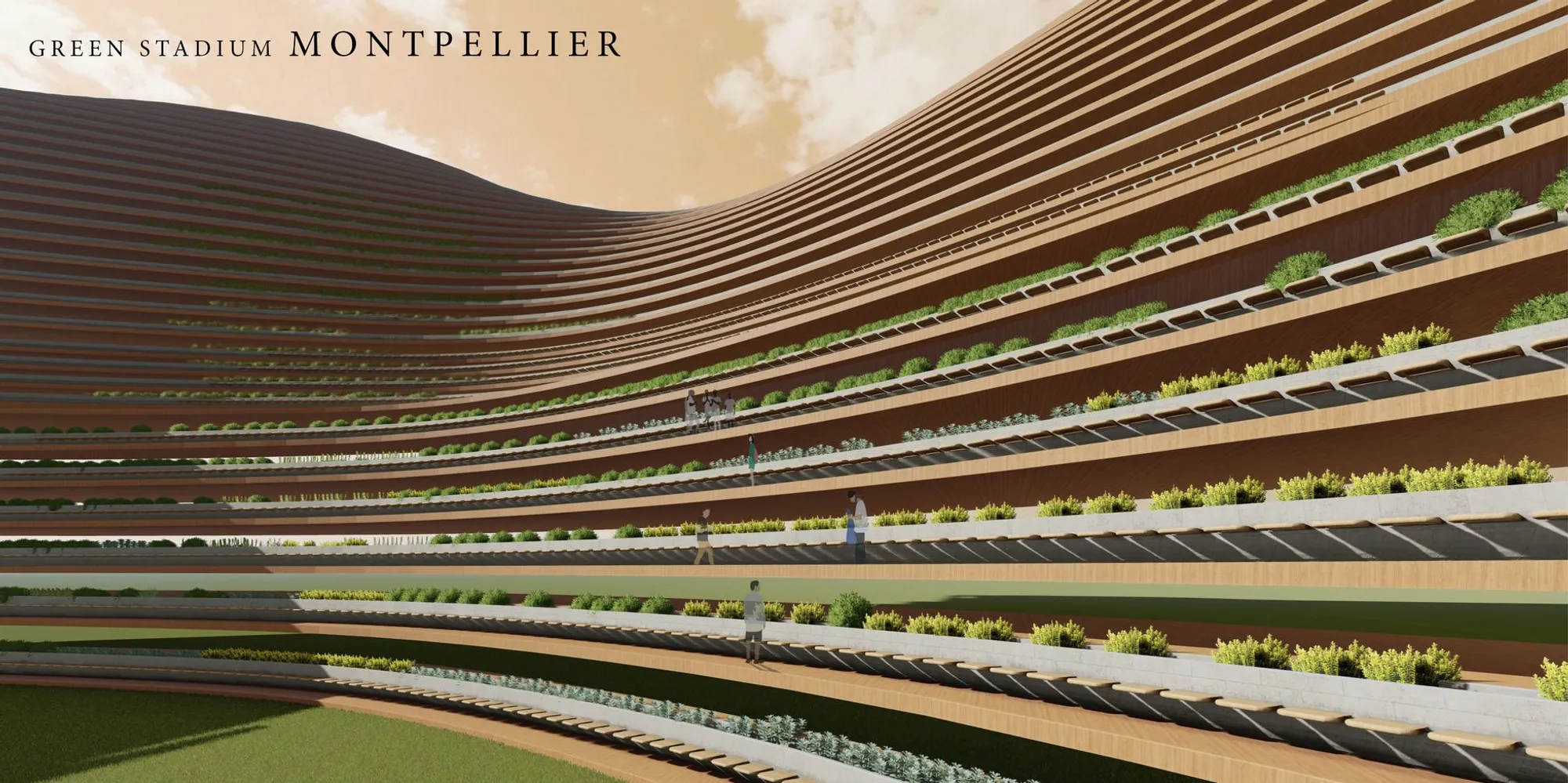 Green Stadium Montpellier: Where Urban Farming Meets the Sports Arena