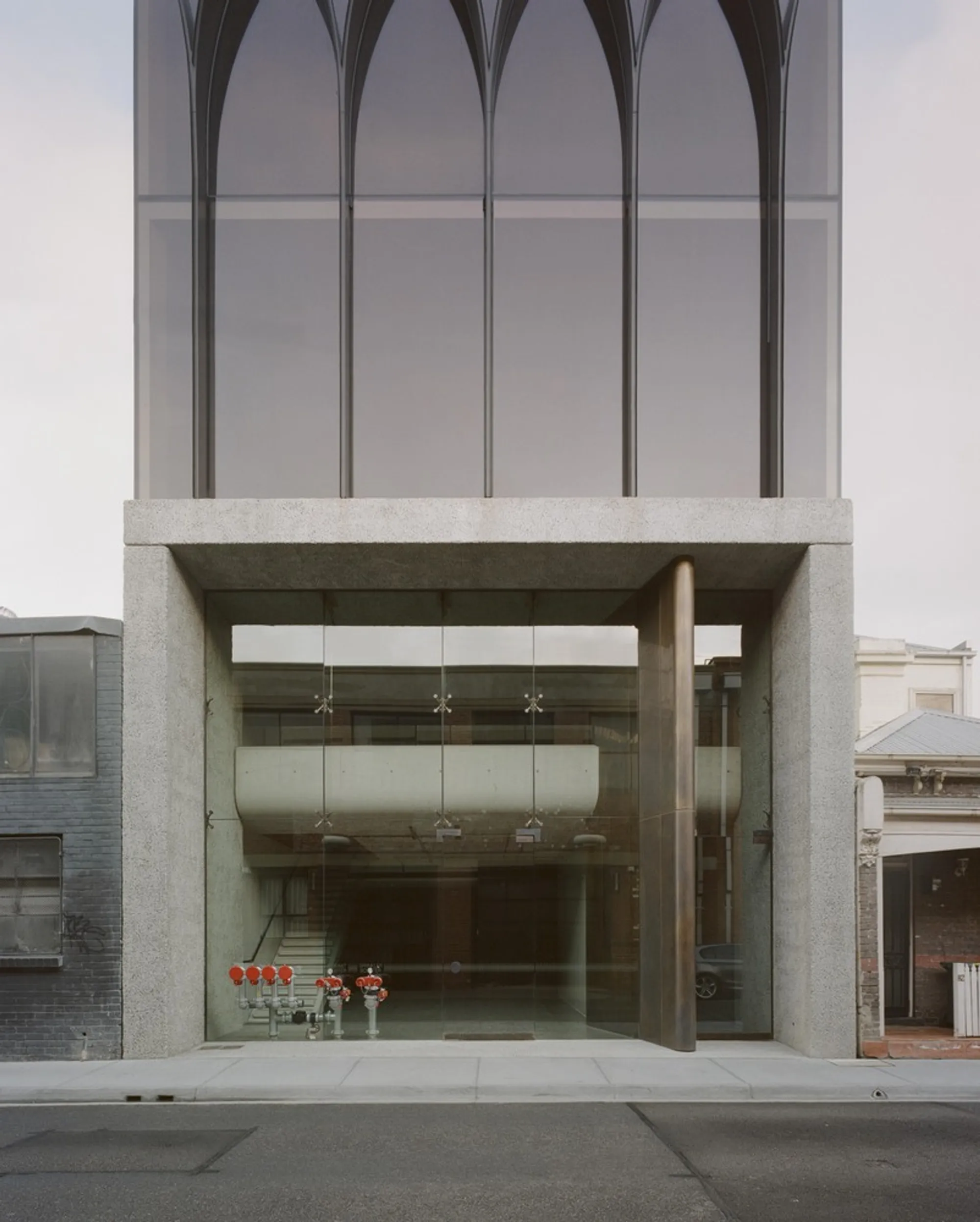 Pandolfini Architects Wraps a Cremorne Office Tower in Cathedral-Like Aluminium Fins