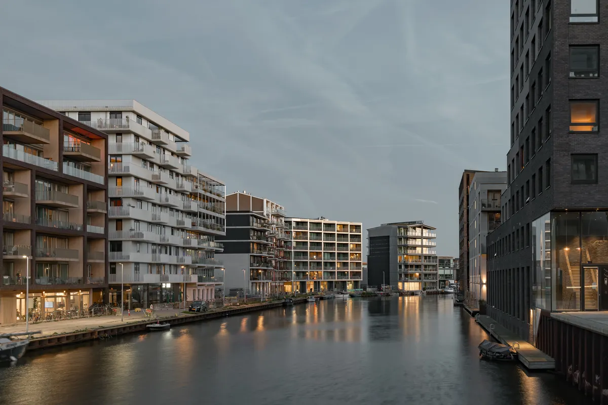 Studioninedots Flips a Warehouse on Its Side to House Amsterdam's Tolhuiskanaal Waterfront
