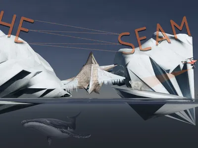 The Seam: Architecture That Stitches Fracturing Arctic Glaciers Back Together