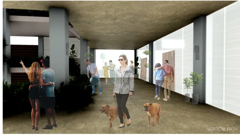 Community Interaction – Open pathways and shared spaces enhance social engagement.