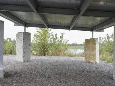 Associates Architecture Builds a Public Shelter from Nine Stones and Five Years of Quarry Donations