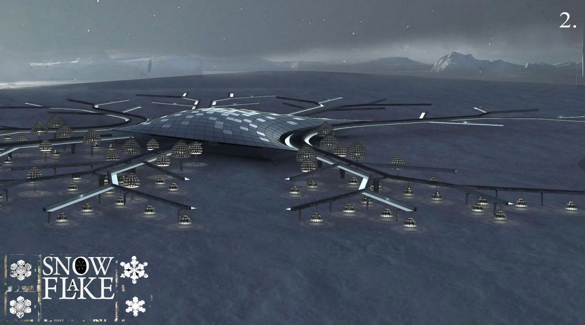 Snowflake: Biomimetic Urban Planning for the Arctic Frontier
