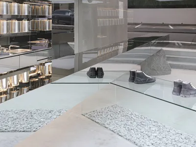 InsideOut Dissolves the Walls of a Harajuku Basement to Build Mihara Yasuhiro's URA Store