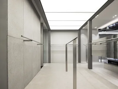 oftn studio Carves a 65-Square-Meter Showroom out of Concrete and Steel in Busan