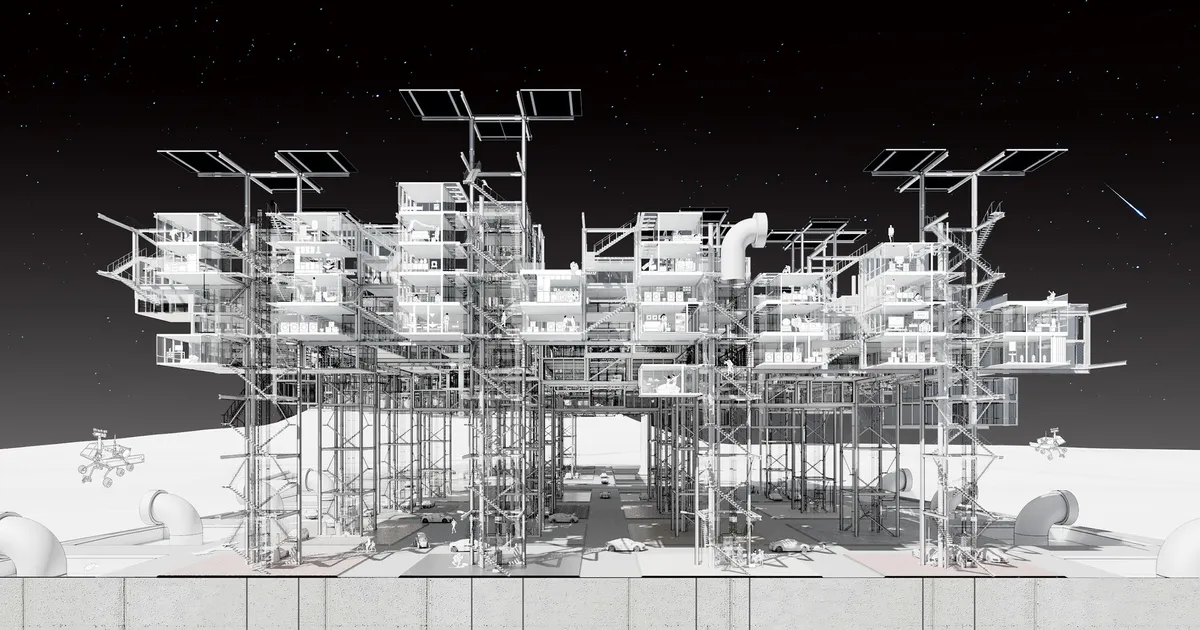 New Babylon II: A Plug-In Utopia of Machine Tectonics and Modular Living
