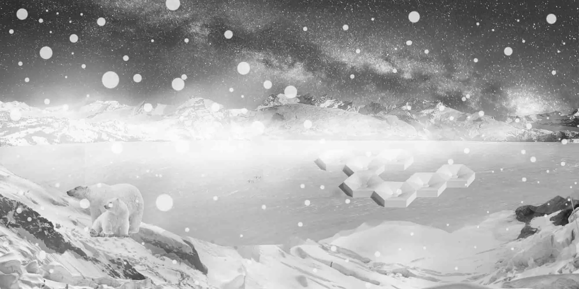 Arctic Seconds: Hexagonal Modular Habitat for Ellesmere Island's Shifting Climate