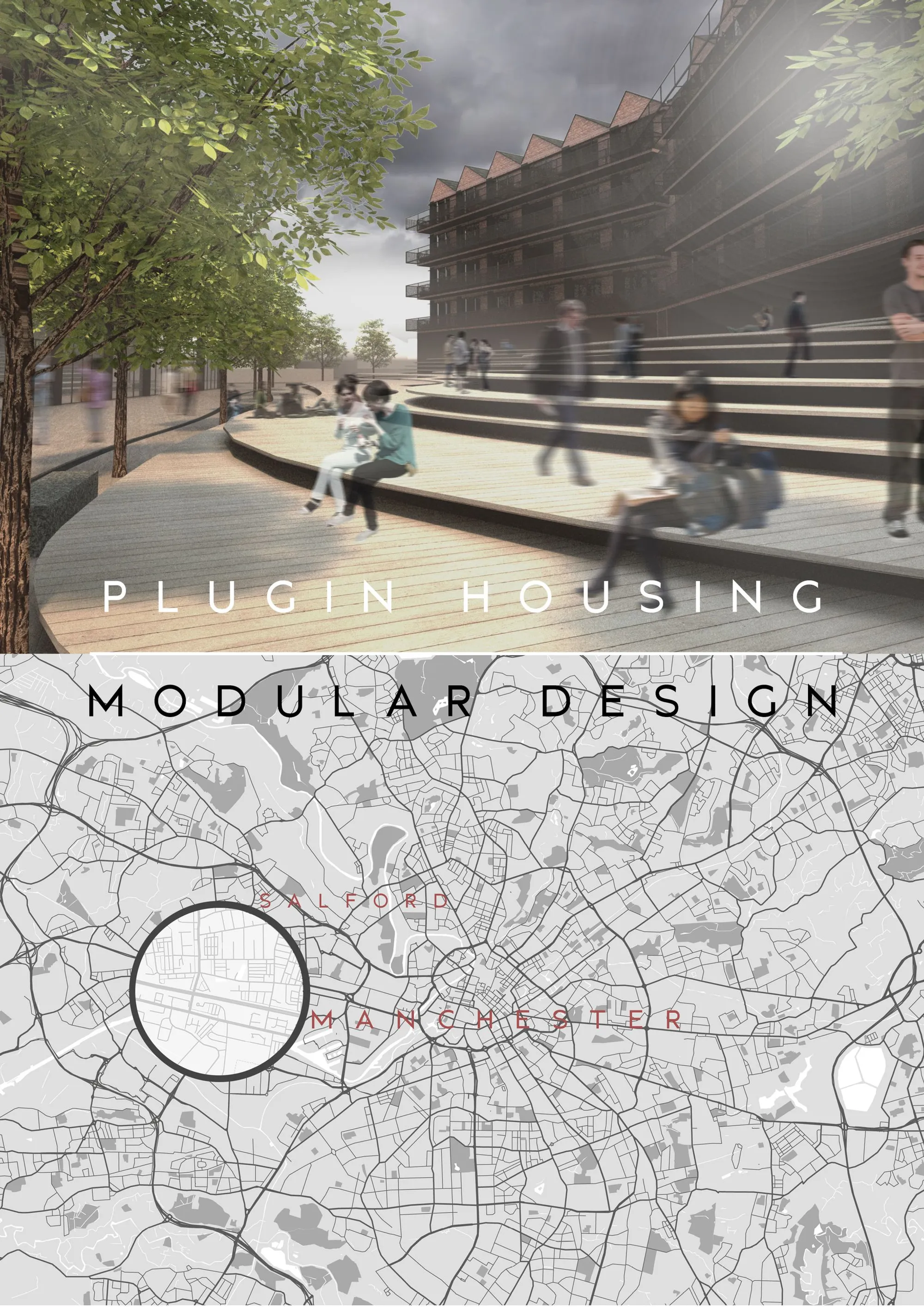 Re-Connecting Salford: Modular Housing That Rebuilds Community from the Street Up