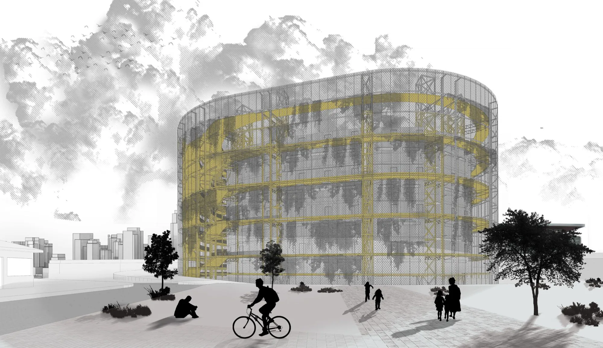 Residual Spaces: Modular Housing That Reclaims the Leftover Geometry of Cities