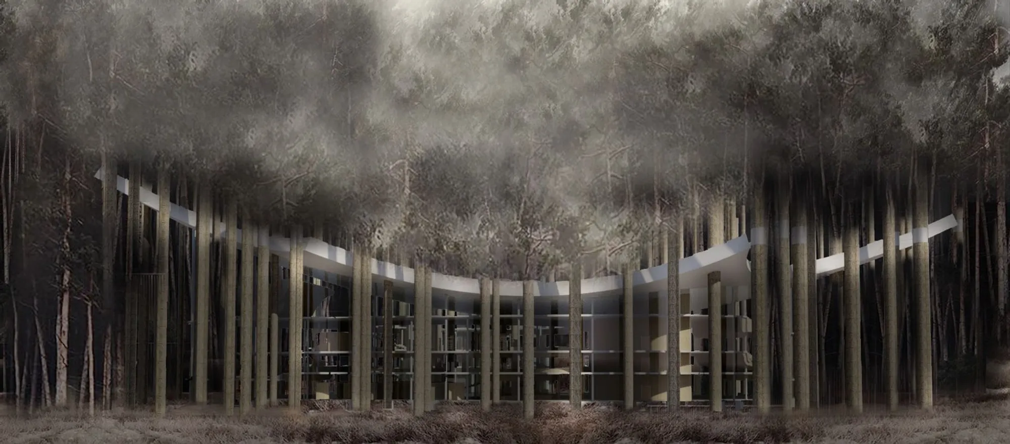 Sailing of Serenity: A Forest School Where Architecture Dissolves into the Canopy