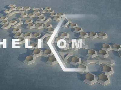 Helicom Habitat: Hexagonal Modules That Learn From Arctic Ice Floes