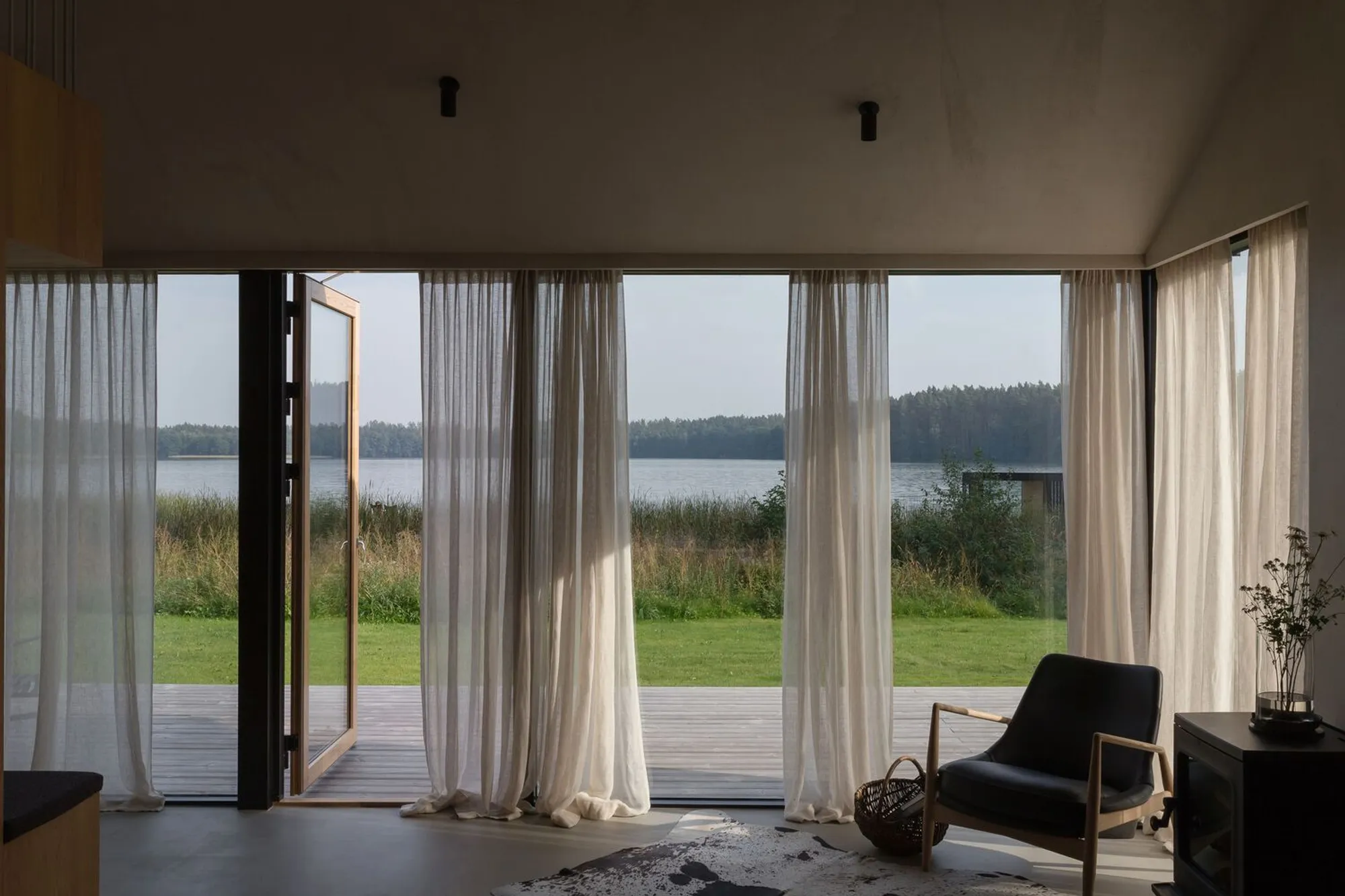 Masahiro Katsume and Mette Fredskild Build Eight Japandi Summer Houses on a Lithuanian Lake