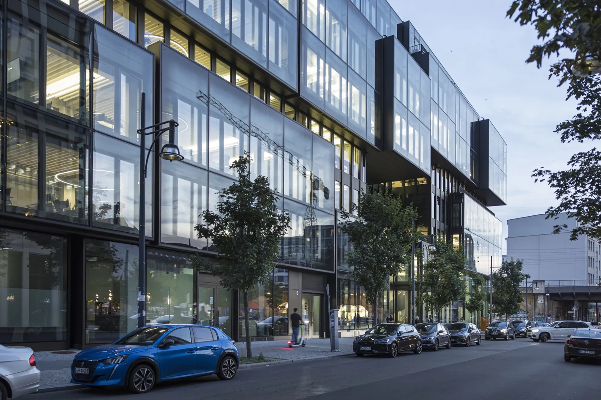 J. Mayer H. Stacks Giant Glass Cubes into a Sculptural Office Block at Berlin's Alexanderplatz