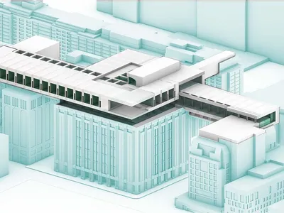 The Bauhaus, Elevated: A School of Architecture Suspended Above Washington Square Park