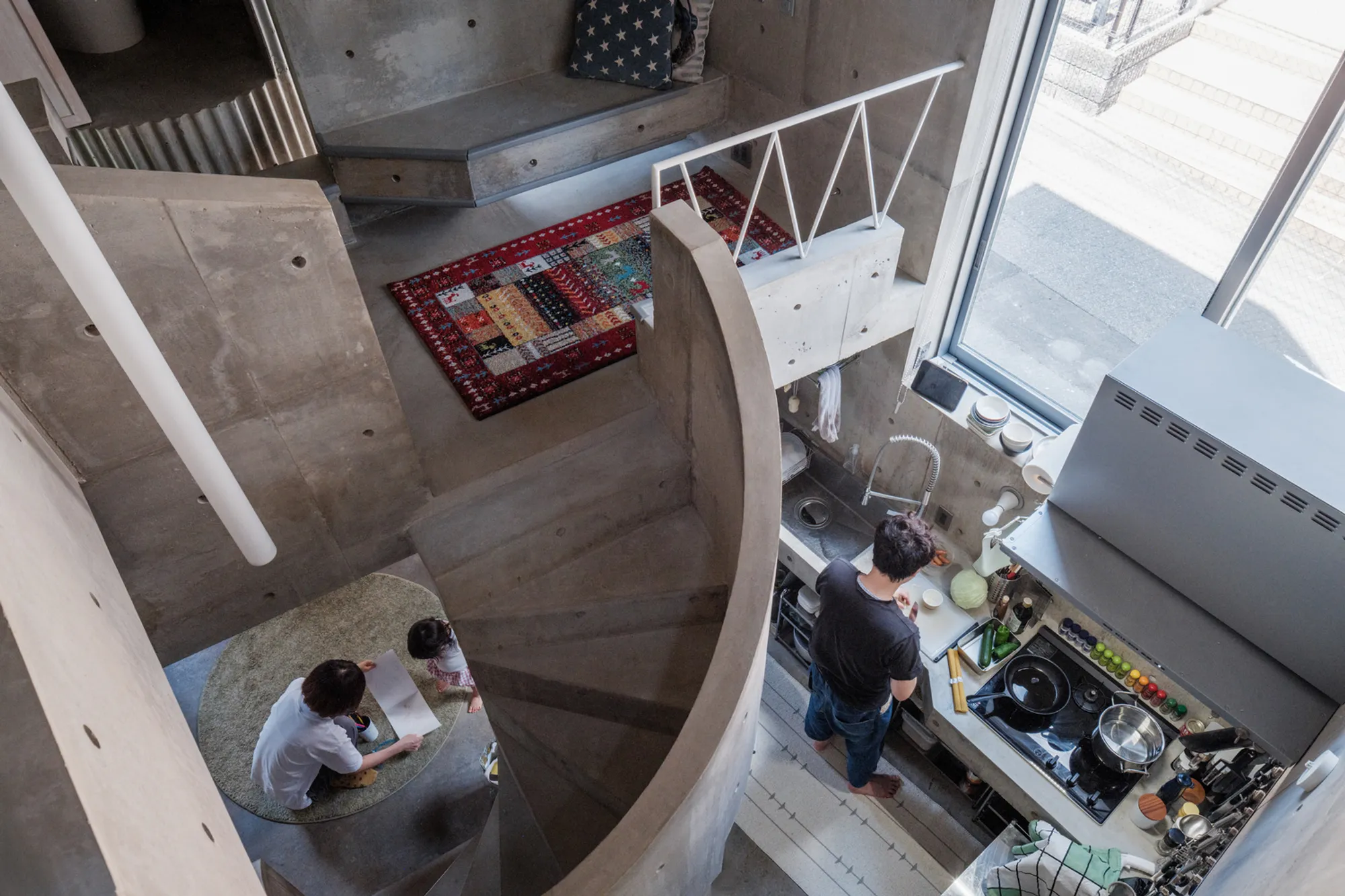 Compact Urban House Design: Nakano House by Suzuko Yamada Architects