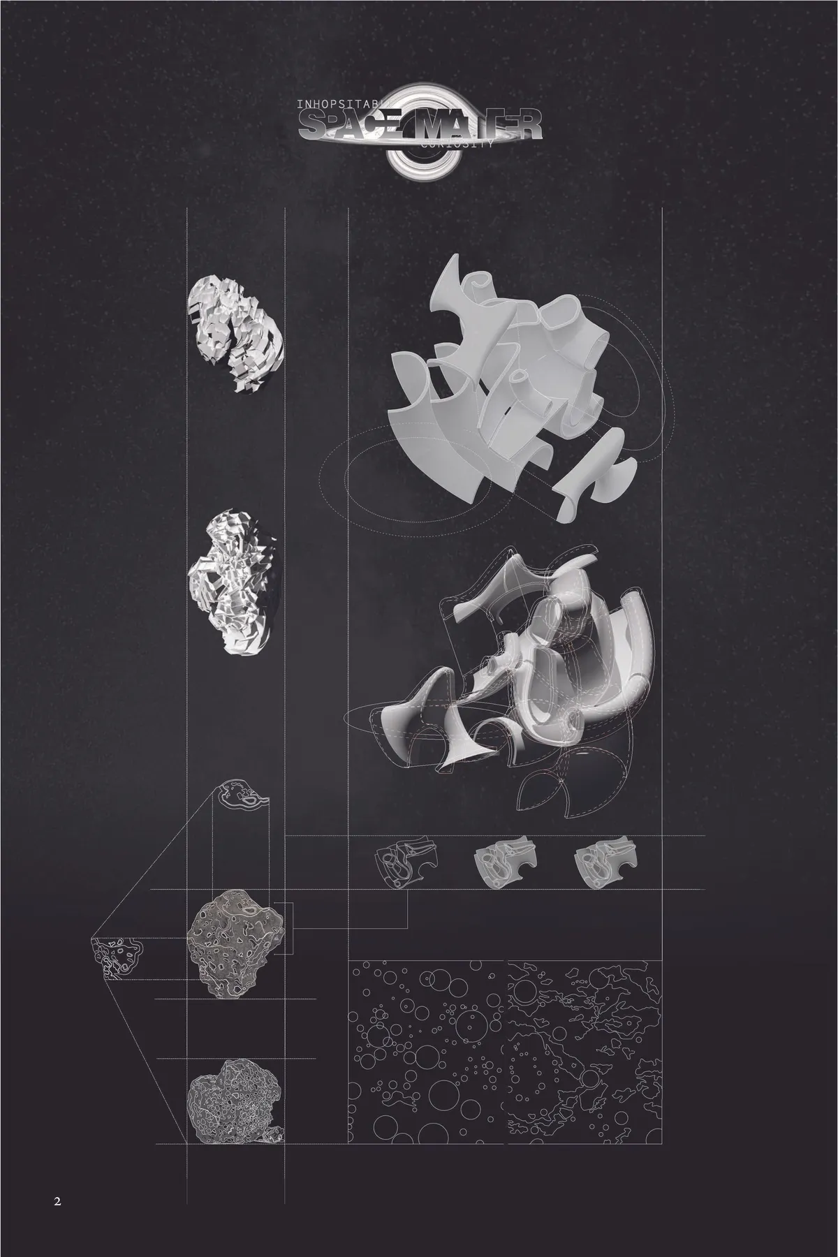 Space Matter: A Geological Approach to Space Education Architecture