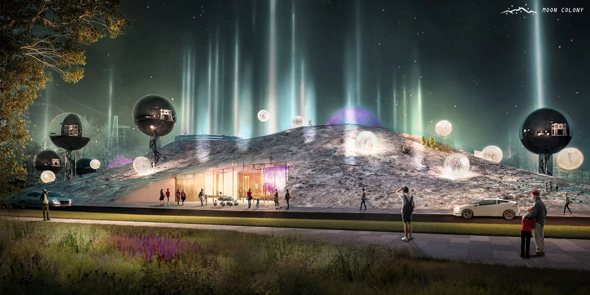 Moon Colony: An Experiential Architecture That Simulates Life Beyond Earth