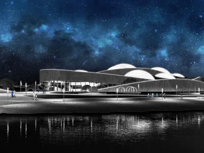 Intersphere: Planetary Collisions Translated into a Space Exhibition Center