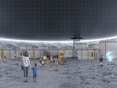 MOONTRIP: A Space Education Center Shaped by Apollo 11's Trajectory