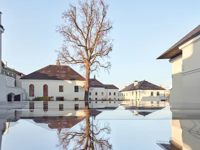 Heritage Adaptive Reuse Architecture: Boksto Skveras Mixed-Use Center by Studio Seilern Architects