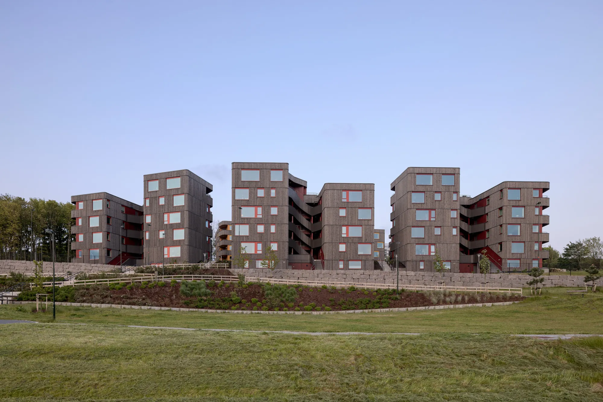 Husene i Skogen: A Landmark in Mass Timber Residential Architecture