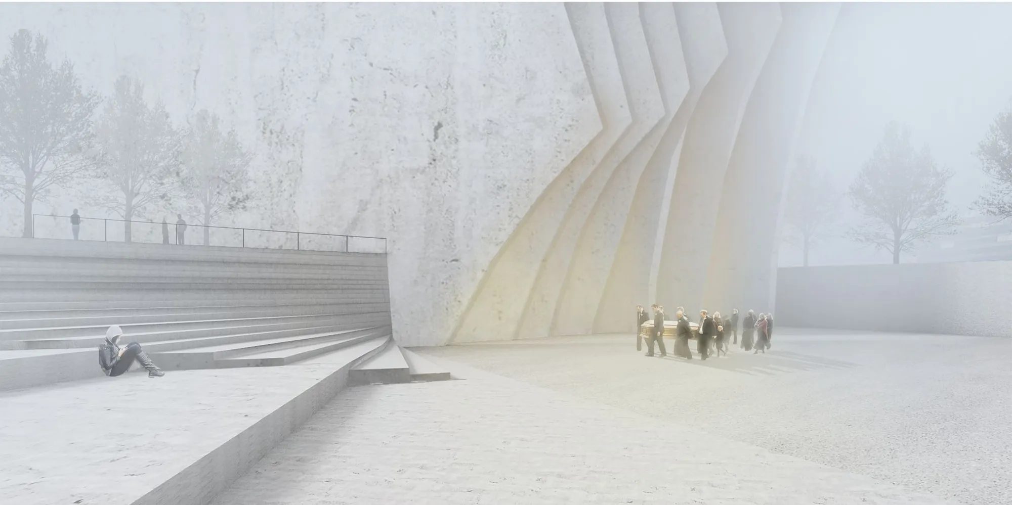 Back to Earth: A Vertical Cemetery That Composts the Dead into Urban Forest
