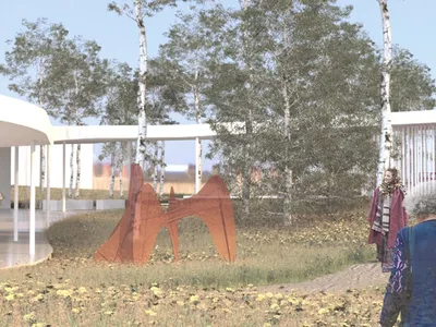Back to Earth: Floating Canopies for Intergenerational Life in the Park